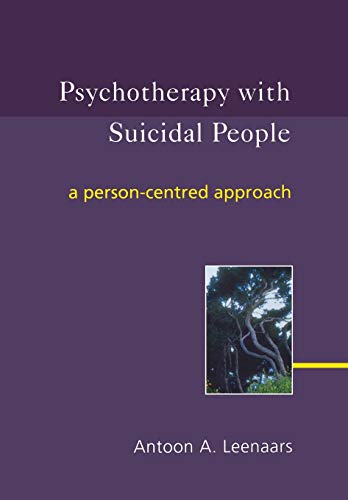 Beispielbild fr Psychotherapy with Suicidal People: A Person-centred Approach zum Verkauf von Book Dispensary