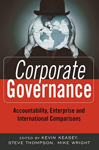 Stock image for Corporate Governance: Accountability, Enterprise and International Comparisons (The Wiley Finance Series) for sale by WorldofBooks