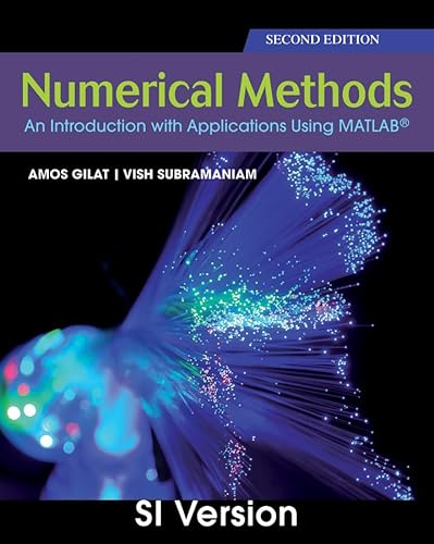9780470873748: Numerical Methods with MATLAB: An Introducation with Applications Using MATLAB