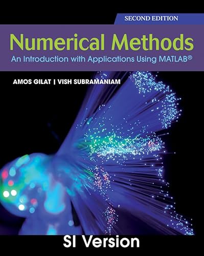 9780470873748: Numerical Methods with MATLAB: An Introducation with Applications Using MATLAB