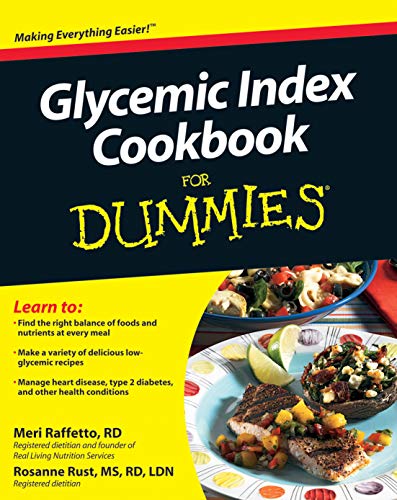 9780470875667: Glycemic Index Cookbook For Dummies