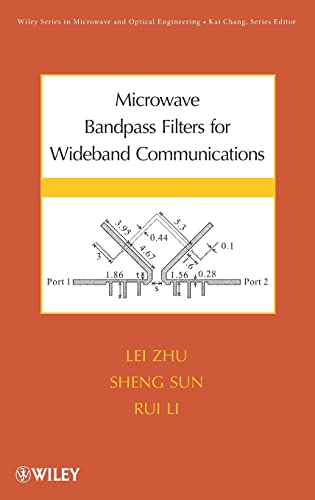 Stock image for Microwave Bandpass Filters for Wideband Communications for sale by Blackwell's