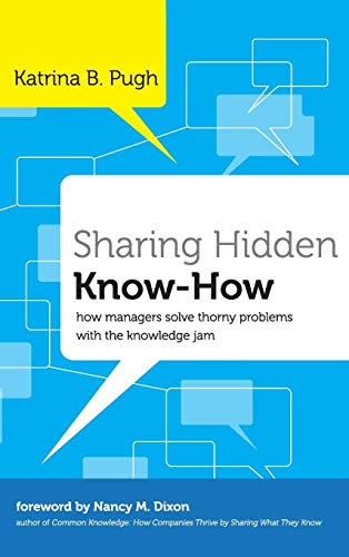 Beispielbild fr Sharing Hidden Know-How zum Verkauf von Blackwell's