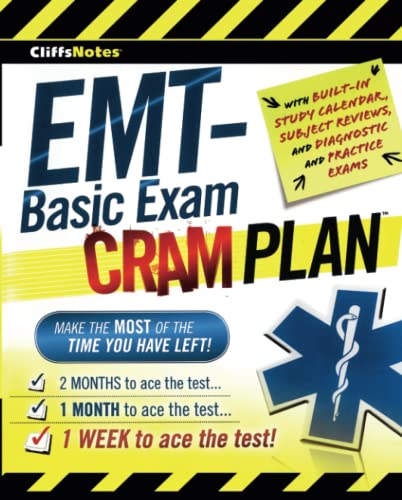 Beispielbild fr CliffsNotes EMT-Basic Exam Cram Plan zum Verkauf von Better World Books