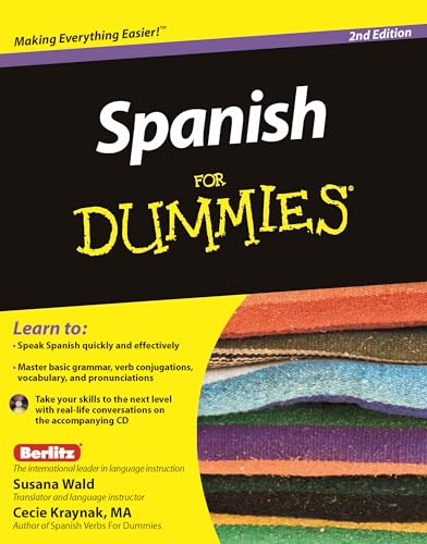 Imagen de archivo de Spanish For Dummies a la venta por BooksRun