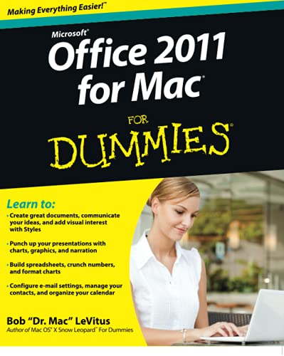 9780470878699: Office 2011 for Mac For Dummies