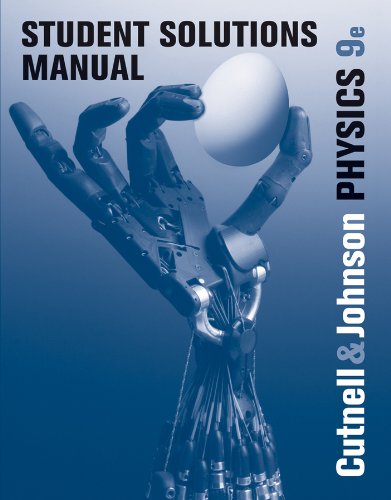 Beispielbild fr Student Solutions Manual to accompany Physics 9e zum Verkauf von BooksRun
