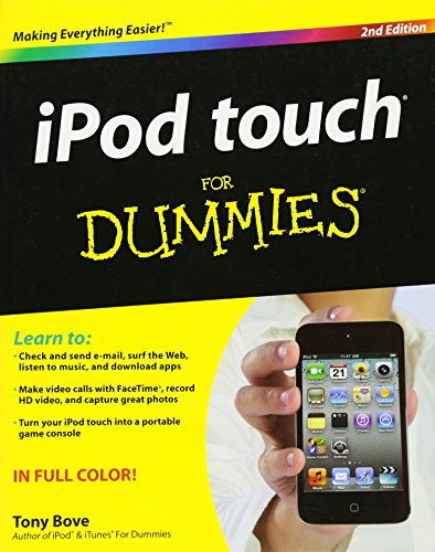 9780470880012: iPod touch For Dummies