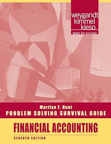 Imagen de archivo de Problem Solving Survival Guide t/a Financial Accounting a la venta por Unique Books For You