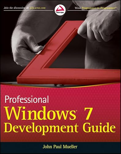 9780470885703: Professional Windows 7 Development Guide (Wrox Programmer to Programmer)