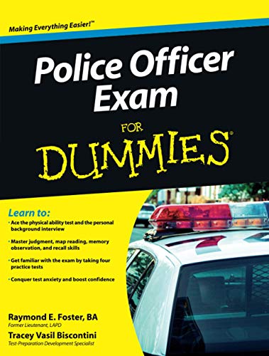 Beispielbild fr Police Officer Exam for Dummies zum Verkauf von Better World Books