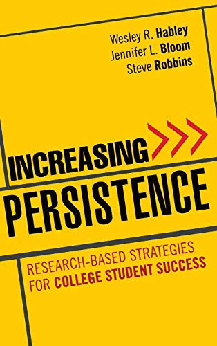 Imagen de archivo de Increasing Persistence: Research-based Strategies for College Student Success a la venta por HPB-Red