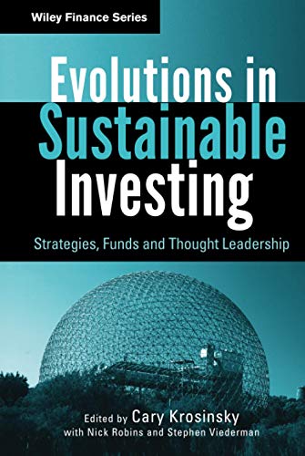 Imagen de archivo de Evolutions in Sustainable Investment a la venta por Blackwell's