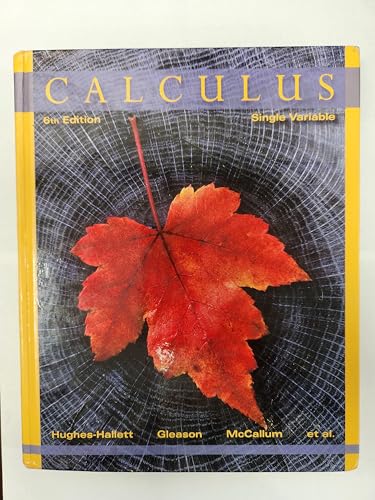 Imagen de archivo de Calculus : Single Variable a la venta por Better World Books