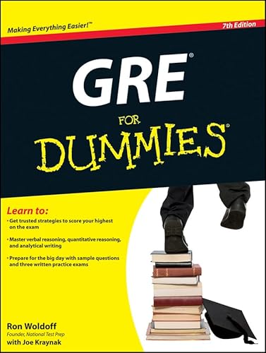 Imagen de archivo de GRE for Dummies a la venta por Better World Books