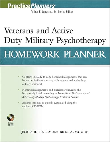 9780470890523: Veterans and Active Duty Military Psychotherapy Homework Planner (PracticePlanners)