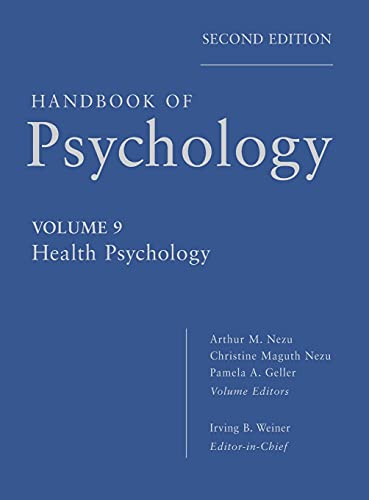 Imagen de archivo de Handbook of Psychology, Health Psychology a la venta por ThriftBooks-Dallas