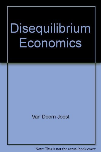 Stock image for Disequilibrium Economics for sale by Better World Books