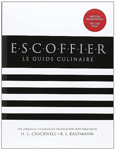 Beispielbild fr ESCOFFIER, Le Guide Culinaire, the Original Unabridged Translation Into English zum Verkauf von J. W. Mah