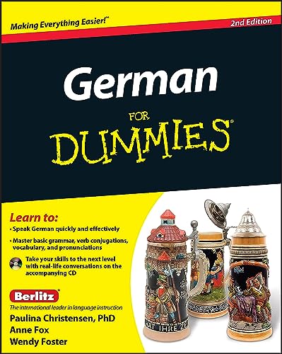 Beispielbild fr German for Dummies zum Verkauf von ZBK Books