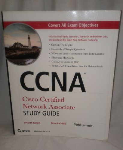 Beispielbild fr CCNA Cisco Certified Network Associate Study Guide, 7th Edition zum Verkauf von WorldofBooks