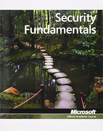 Stock image for Exam 98-367 Security Fundamentals for sale by TextbookRush