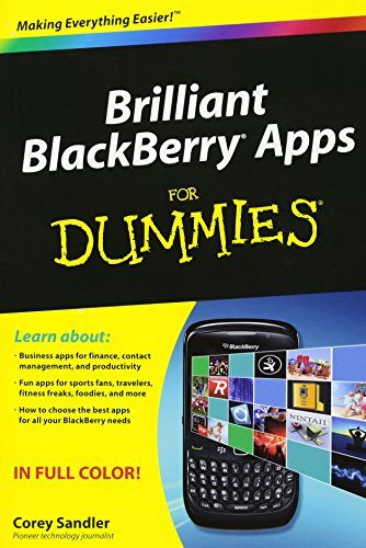 9780470903025: Brilliant BlackBerry Apps For Dummies