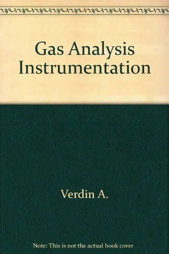 Imagen de archivo de Gas Analysis Instrumentation a la venta por BookDepart