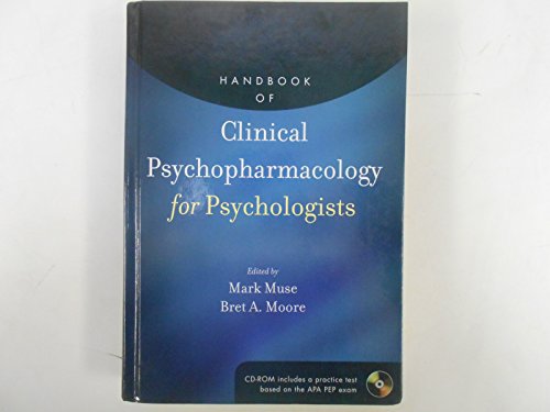 Imagen de archivo de Handbook of Clinical Psychopharmacology for Psychologists a la venta por TextbookRush