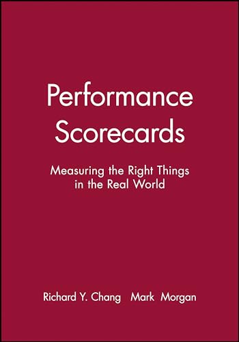 Imagen de archivo de Performance Scorecards a la venta por Blackwell's