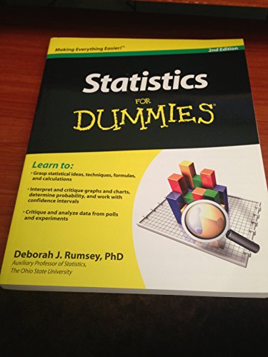 Imagen de archivo de Statistics For Dummies a la venta por Red's Corner LLC