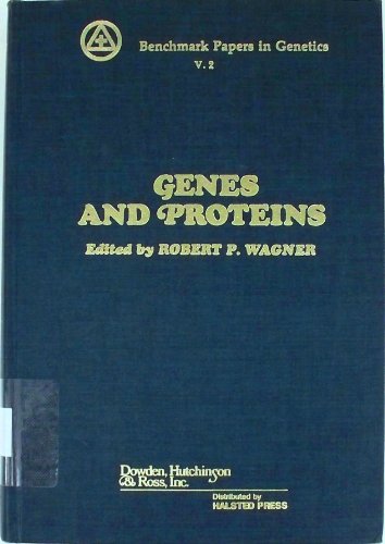 Beispielbild fr Genes and Proteins (Benchmark Papers in Genetics ; 2) zum Verkauf von Katsumi-san Co.