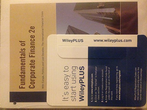 9780470914748: Wp Stand Alone Fundamentals of Corporate Finance