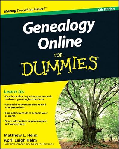 Beispielbild fr Genealogy Online For Dummies zum Verkauf von SecondSale