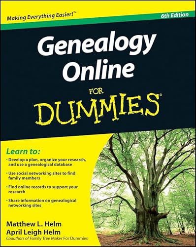9780470916513: Genealogy Online For Dummies