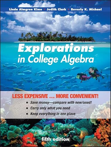 Stock image for Explorations in College Algebra for sale by SecondSale