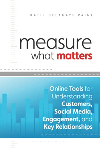 9780470920107: Measure What Matters: Online Tools For Understanding Customers, Social Media, Engagement, and Key Relationships