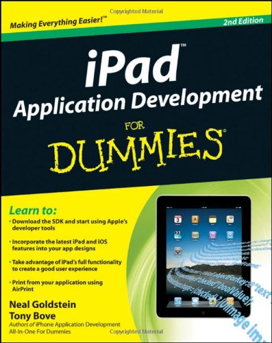 Stock image for iPad Application Development for Dummies for sale by Better World Books