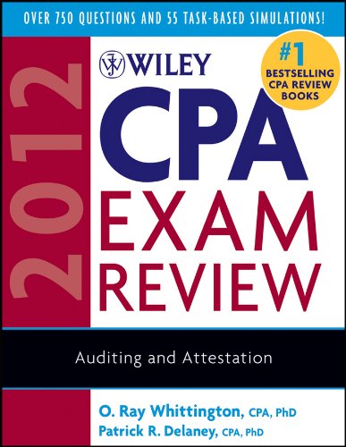 Beispielbild fr Wiley CPA Exam Review 2012 : Auditing and Attestation zum Verkauf von Better World Books