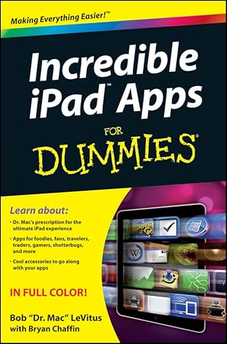 Beispielbild fr Incredible iPad Apps For Dummies zum Verkauf von SecondSale