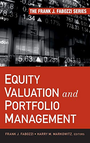 Equity Valuation and Portfolio Management (9780470929919) by Fabozzi, Frank J.; Markowitz, Harry M.