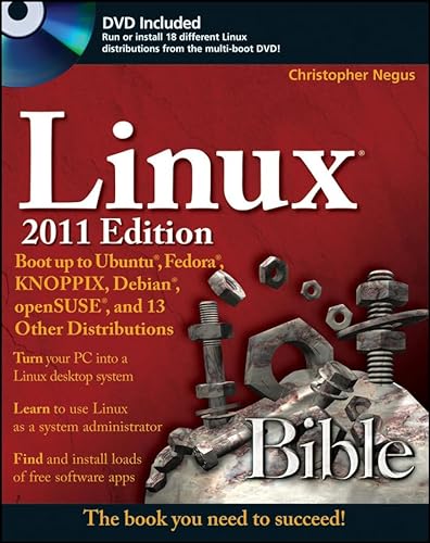 9780470929988: Linux Bible 2011 Edition: Boot up to Ubuntu, Fedora, KNOPPIX, Debian, openSUSE, and 13 Other Distributions