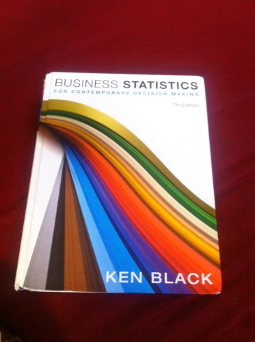 Beispielbild fr Business Statistics: For Contemporary Decision Making zum Verkauf von ThriftBooks-Dallas