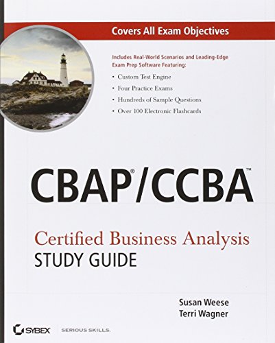 9780470932902: CBAP / CCBA: Certified Business Analysis Study Guide