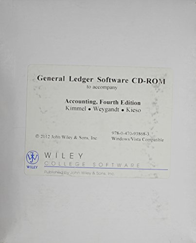 GLS t/a Accounting (9780470938683) by Kimmel, Paul D.; Weygandt, Jerry J.; Kieso, Donald E.