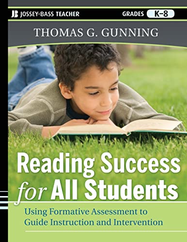 Beispielbild fr Reading Success for All Students: Using Formative Assessment to Guide Instruction and Intervention zum Verkauf von SecondSale