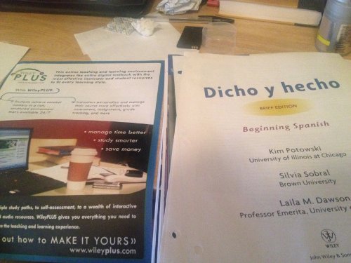 Stock image for Dicho y hecho: Brief Edition (Spanish Edition) for sale by HPB-Red