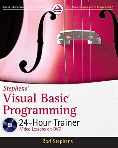 Beispielbild fr Stephens' Visual Basic Programming 24-Hour Trainer zum Verkauf von Better World Books