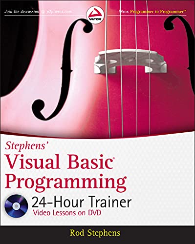 9780470943359: Stephens' Visual Basic Programming 24-Hour Trainer (Wrox Programmer to Programmer)