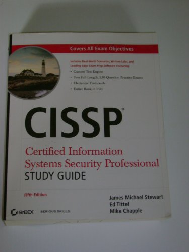 Stock image for CISSP: Certified Information Systems Security Professional Study Guide for sale by Jenson Books Inc